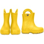 Crocs Детски гумени ботуши Crocs Handle It Rain Boot Kids Wellington boots - Yellow - размер 33-34 (EU) (731-0075-0525)