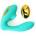 Tracy's Dog OG 2 Clitoral Sucking Vibrator Teal