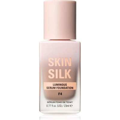 Makeup Revolution Skin Silk Serum Foundation ľahký make-up s rozjasňujúcim účinkom F4 23 ml