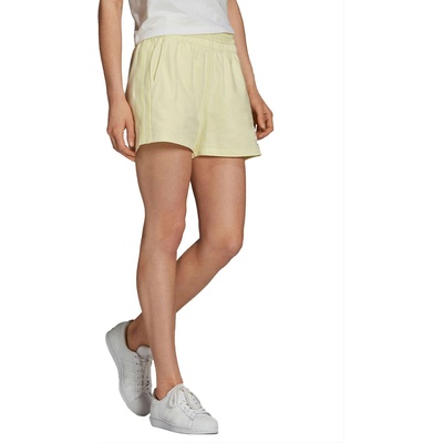 ADIDAS Tennis Luxe 3-Stripes Shorts Yellow