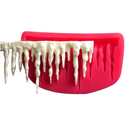 Cesil Silikonová forma Rampouchy 9x4,8cm