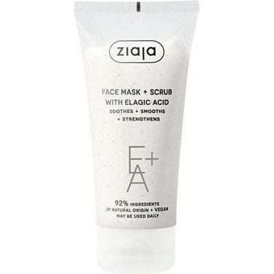 Ziaja Peelingová maska s kyselinou ellagovou Face Mask + Scrub 55 ml