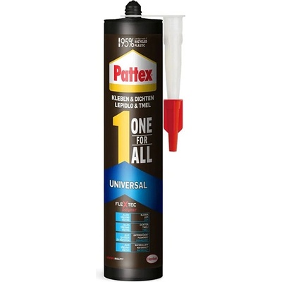 HENKEL SLOVENSKO, spol. s r.o. Pattex ONE For All UNIVERSAL mont.lepidlo 389 g kartuša 2866429