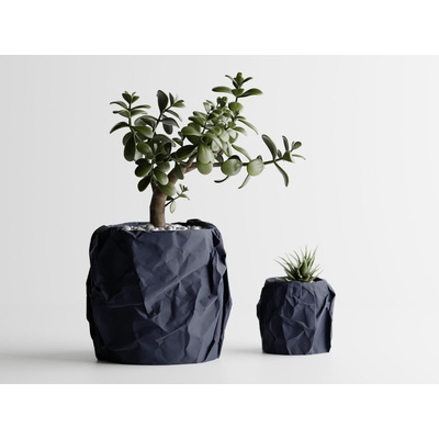 Кашпа Miami голяма тъмносин мат