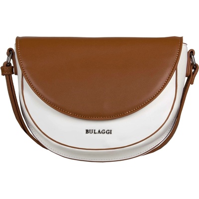 Bulaggi dámská crossbody Cecile bílá/koňaková CECILE-31180-30 WHITE COGNAT