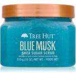 Tree Hut Shea Sugar Scrub Blue Musk захарен скраб за тяло 510 гр