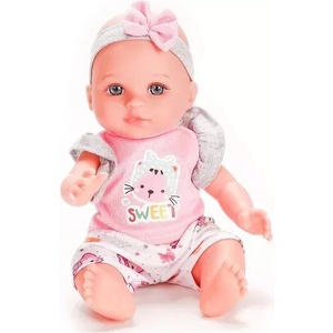 Man Yuk Toys Кукла с звук, люлка и аксесоари - 30 см (wzb8129-1)