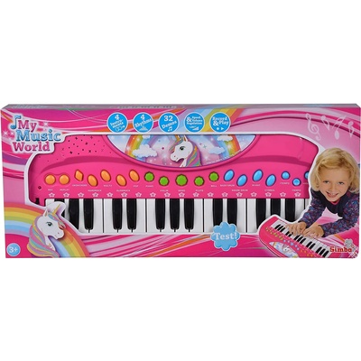 Simba Toys Музикална играчка Simba Toys - Синтезатор, Еднорог (106832445)