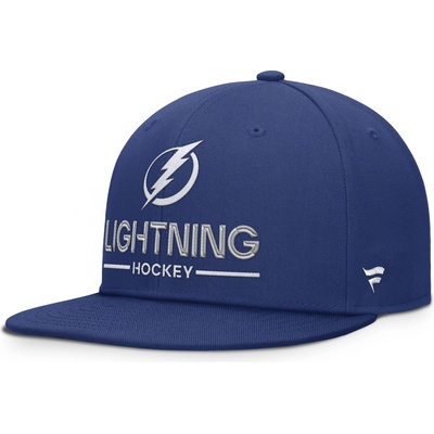 Fanatics Tampa Bay Lightning NHL Authentic Pro A/Cap Flat Brim Square Visor Structured