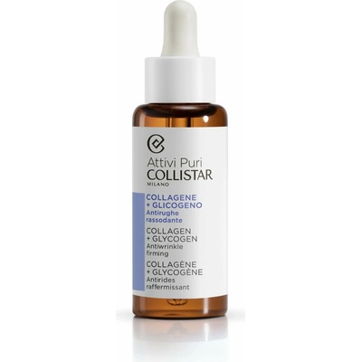 Collistar Pure Actives Collagen + Glycogen Antiwrinkle Firming Pleťové sérum 50 ml