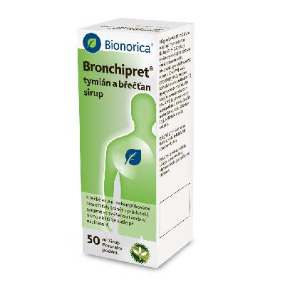 Bronchipret tymián a břečťan sirup 50 ml
