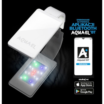 Aquael Leddy Smart BT 4,8 W, 11 cm biela