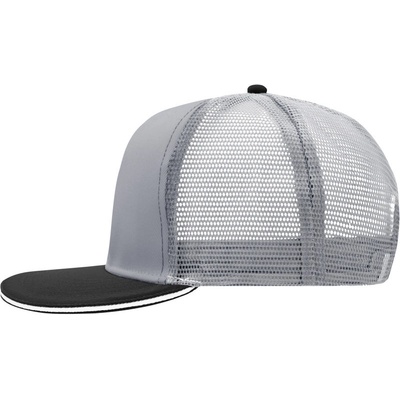 Myrtle Beach MB 6635 Pro síťovaná sandwich 6 panelová COT03663585199-light grey/ Šedá světlá/černá