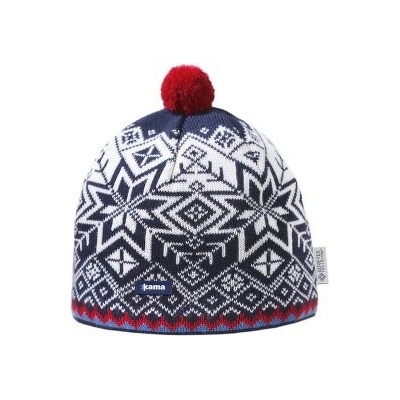 Kama AW41 Windstopper Knitted Hat Navy modrá
