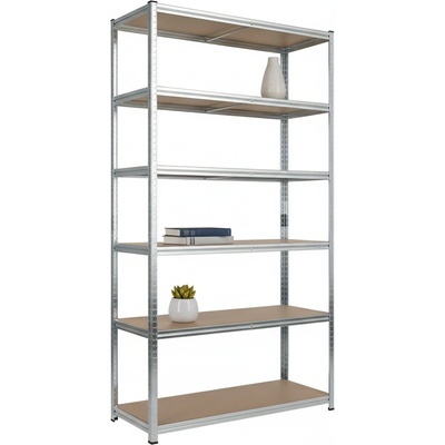 Mamutex Zinkovaný kovový regál Standard 2400x1200x600 mm – 6 políc