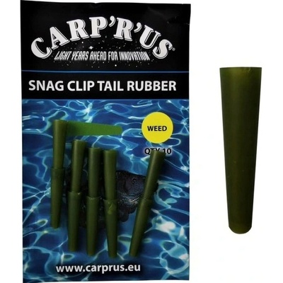 Carp’R’Us Tail rubbers weed 10ks