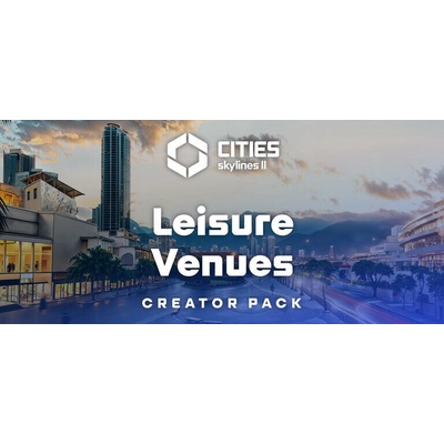 Cities: Skylines II - Creator Pack: Leisure Venues