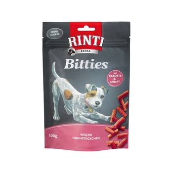 Finnern Rinti Extra Bitties kuře & karotka & špenát 100 g