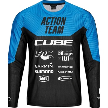 Cube Edge Round Neck 2021 actionteam black/blue