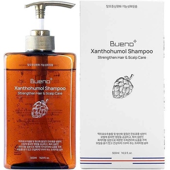 Bueno cosmetics Подсилващ киселинен шампоан против косопад с Ксантохумол и Ниацинамид Bueno Xanthohumol Shampoo