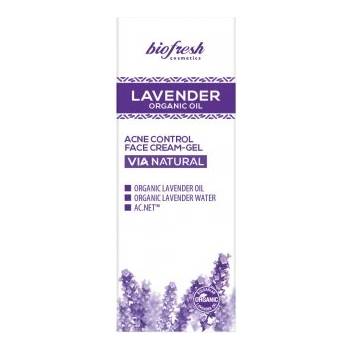 Biofresh Cosmetics Lavender Acne Control - Крем - гел за лице за контрол на акне 50мл