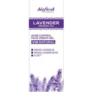 Biofresh Cosmetics Lavender Acne Control - Крем - гел за лице за контрол на акне 50мл