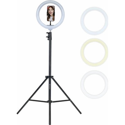 Veles-X Tripod Ring Light with Phone Holder TRL