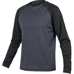 Endura Мъжка фланелка с дълъг ръкав за колоездене Endura Singletrack Fleece Cycling jersey - Black - размер M (056-1604-0112)