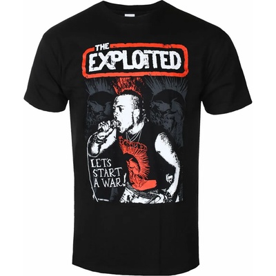 Plastic head мъжка тениска exploited - let's start a war - plastic head - ph11977