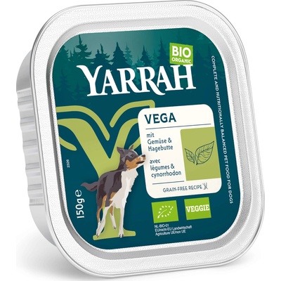Yarrah vegetariánske Bio kúsky s Bio šípkami 12 x 150 g