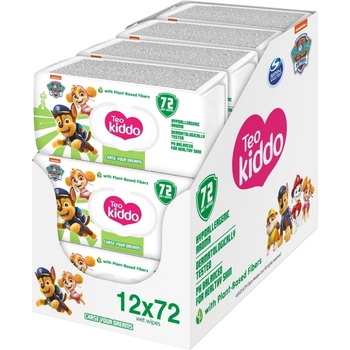 Teo Kiddo Мокри кърпички Teo Kiddo - 12 х 72 броя (70000039)