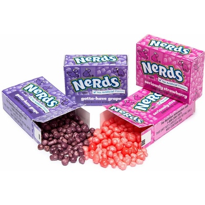 Wonka Nerds Mini Strawberry & Grape 2 x 12 g