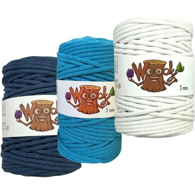 Woody Crafts 3x Woody 5 mm – sada Ocean (100m)