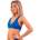 NEBBIA Triangle Bralette With Padding 457 bikini top - Blue (Blue)