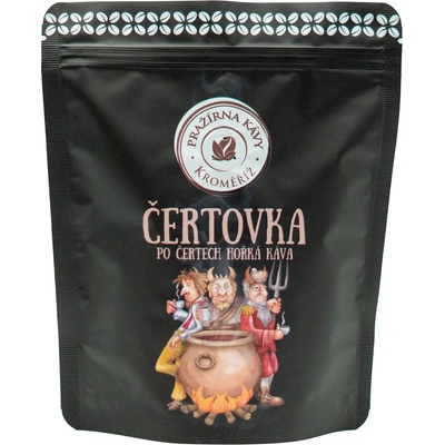 Káva Kroměříž Čertovka Brazílie Cerrado Dulce Mletí turek 250 g