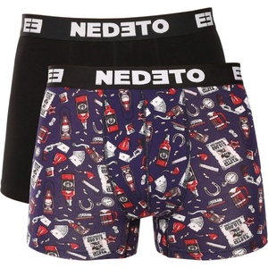 Nedeto Комплект от две - мъжки боксерки Nedeto многоцветни Nedeto | Mnogotsveten | МЪЖЕ | M