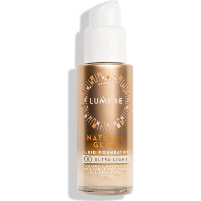 Lumene Fluid Foundation SPF20 tekutý make-up 00 ultra light 30 ml