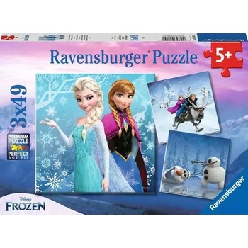 Ravensburger - Puzzle Frozen: Winter Adventures - 40 - 99 piese
