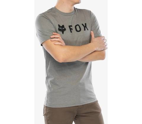 Fox Absolute Ss Prem Tee heather graphite