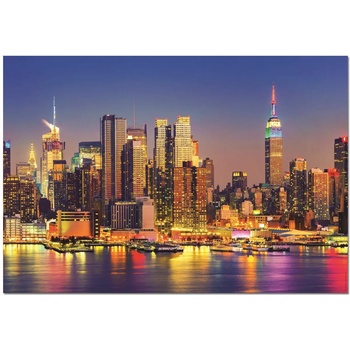Image 1 of Educa - Puzzle Manhattan at night - 1 500 piese