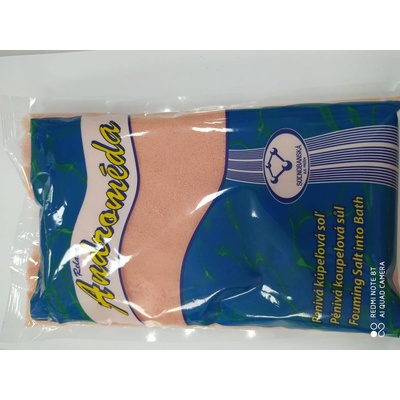 Relaxa Androméda penivá soľ do kúpeľa Jahoda 1kg