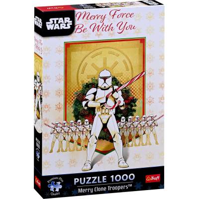 Trefl Пъзел Trefl от 1000 части - Star Wars: Коледен патрул (12086)