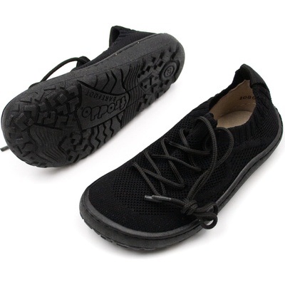 Froddo detské barefoot tenisky G3130262-7 light black