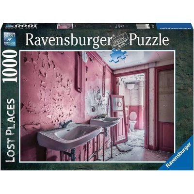 RAVENSBURGER Ztracená místa: Růžová koupelna 1000 dílků