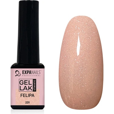 Expa nails expanails uv led gel lak felipa třpyt 5 ml