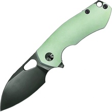 Giant Mouse RIV Ti Mint Framelock, Green Anodized Titanium, DLC S90V