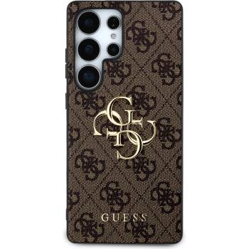 GUESS Кожен калъф GUESS Leather 4G Metal Logo Case за Samsung Galaxy S25 Ultra