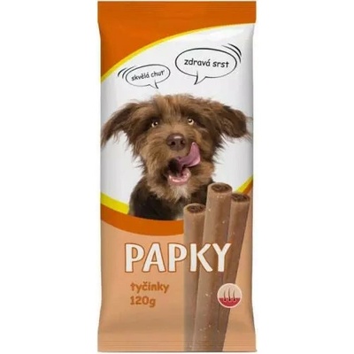 Akinu papky pochúťky tyčinky na srsť a kožu 120 g