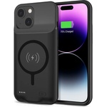 Techsuit Калъф за iPhone 15 Plus с 8500mAh батерия - Power Pro MagSafe - черен (KF2315803)