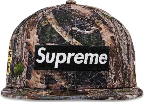 New Era Supreme Championship Box Logo 59Fifty Hat TrueTimber